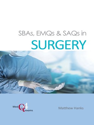 cover image of SBAs, EMQs & SAQs in Surgery